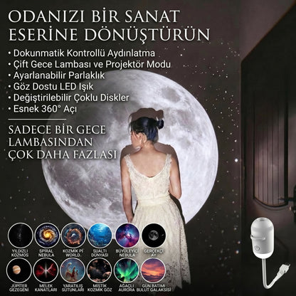 Oliese Mini Projeksiyon 🪐