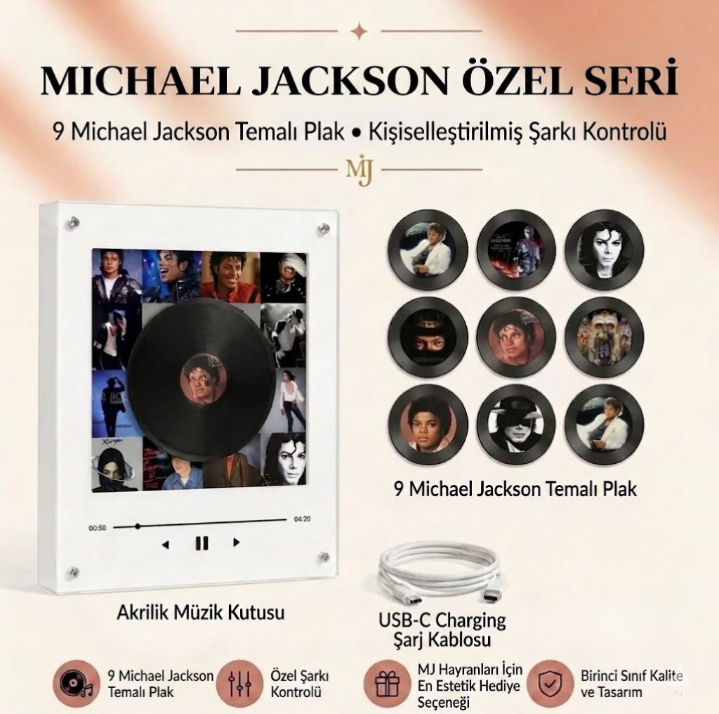 Oliese Aura Player — Manyetik Plaklı Müzik Kutusu