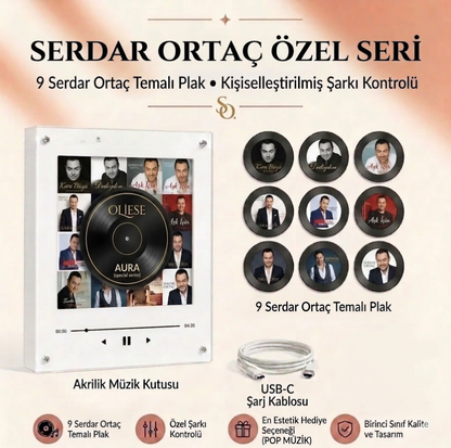 Oliese Aura Player — Manyetik Plaklı Müzik Kutusu