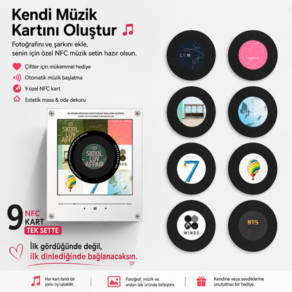 Oliese Aura Player — Manyetik Plaklı Müzik Kutusu