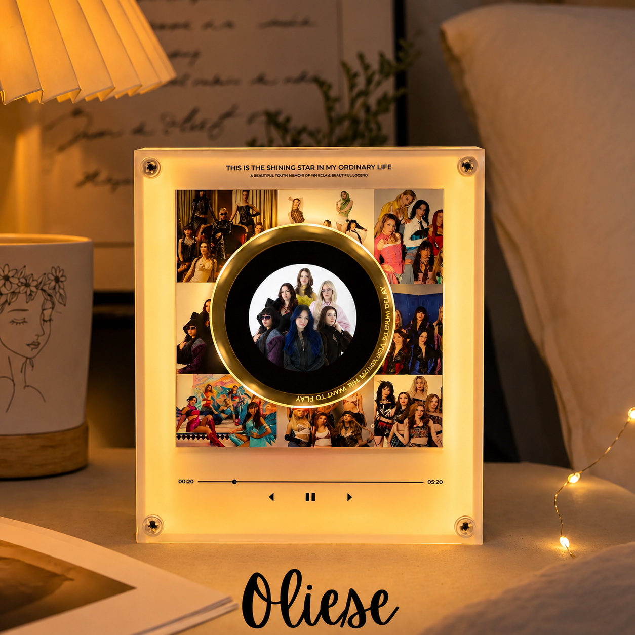 Oliese Aura Player — Manyetik Plaklı Müzik Kutusu