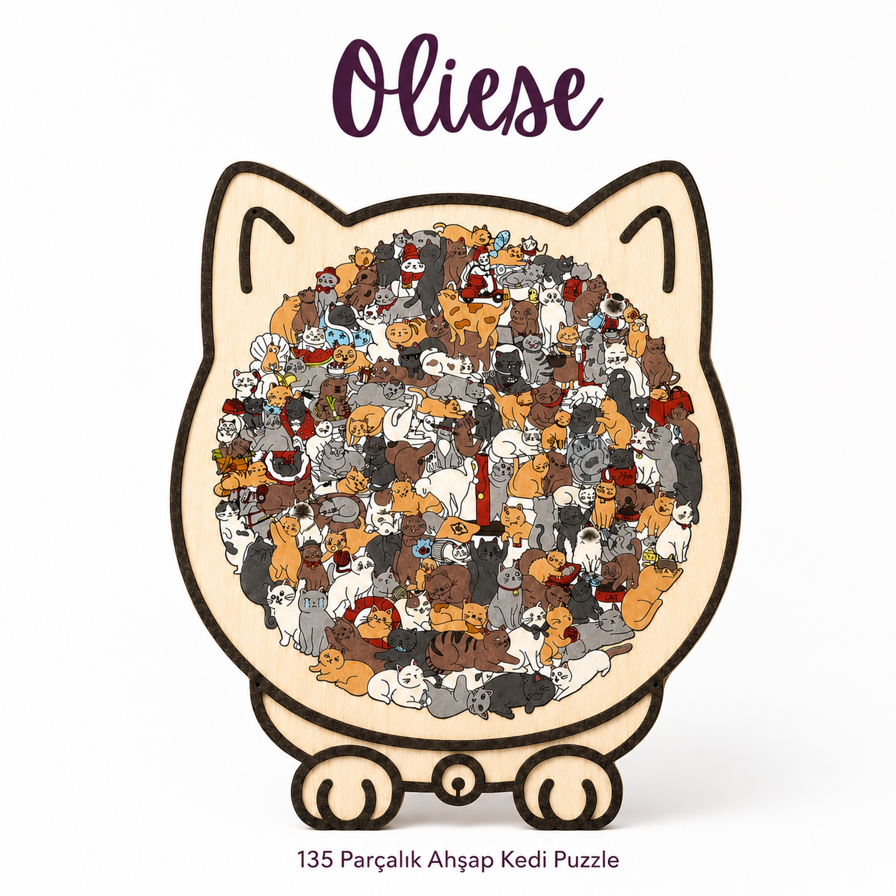 Oliese PatiMozaik™ Ahşap Puzzle