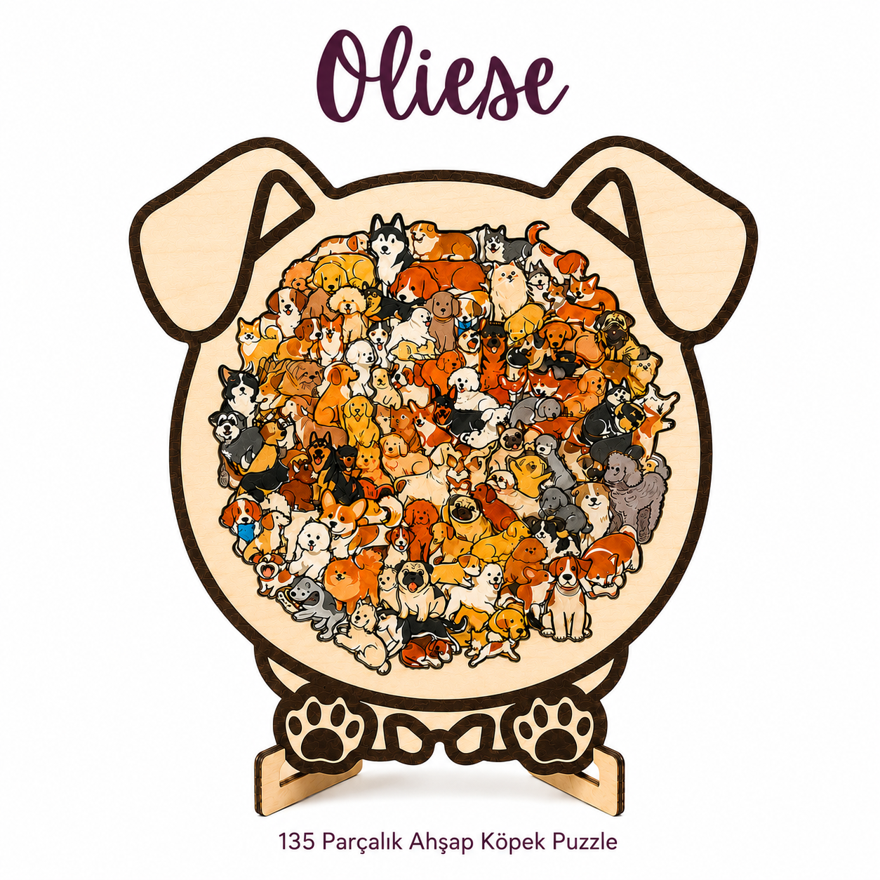 Oliese PatiMozaik™ Ahşap Puzzle