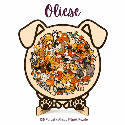 Oliese PatiMozaik™ Ahşap Puzzle