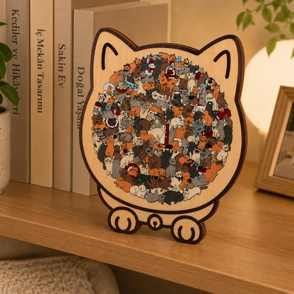 Oliese PatiMozaik™ Ahşap Puzzle