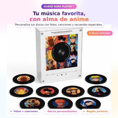 Olıese Aura Player De Anıme (9 Dıscos Incluidos)
